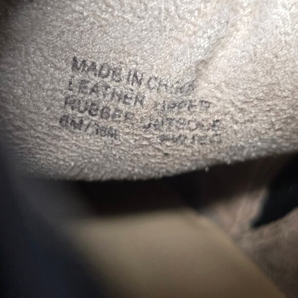 Michael Kors Black Leather Pull On Closed Toe Ankle Booties Heeled Shoes - Picture 9 of 11